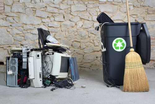 Rubbish Collection South West London team at work